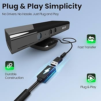 KINECT Xbox360用 Microsoft Xbox 360 Kinect Sensor(Certified Refurbished